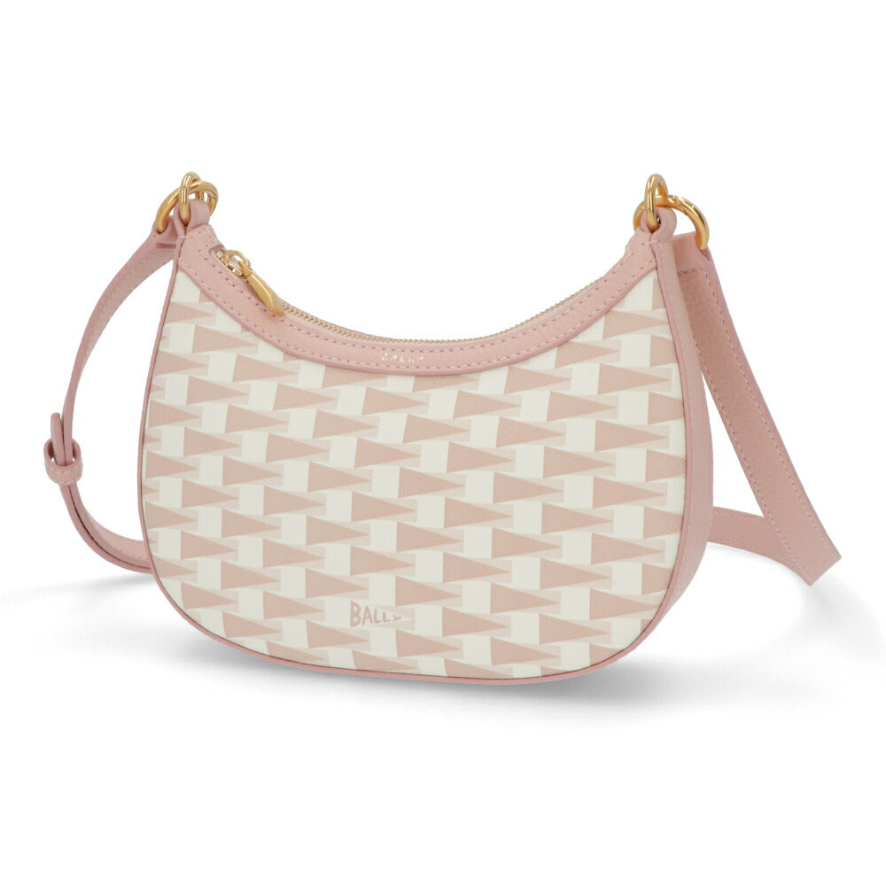 BALLY ショルダーバッグ ELLIPSE レザー ペナントモチーフ