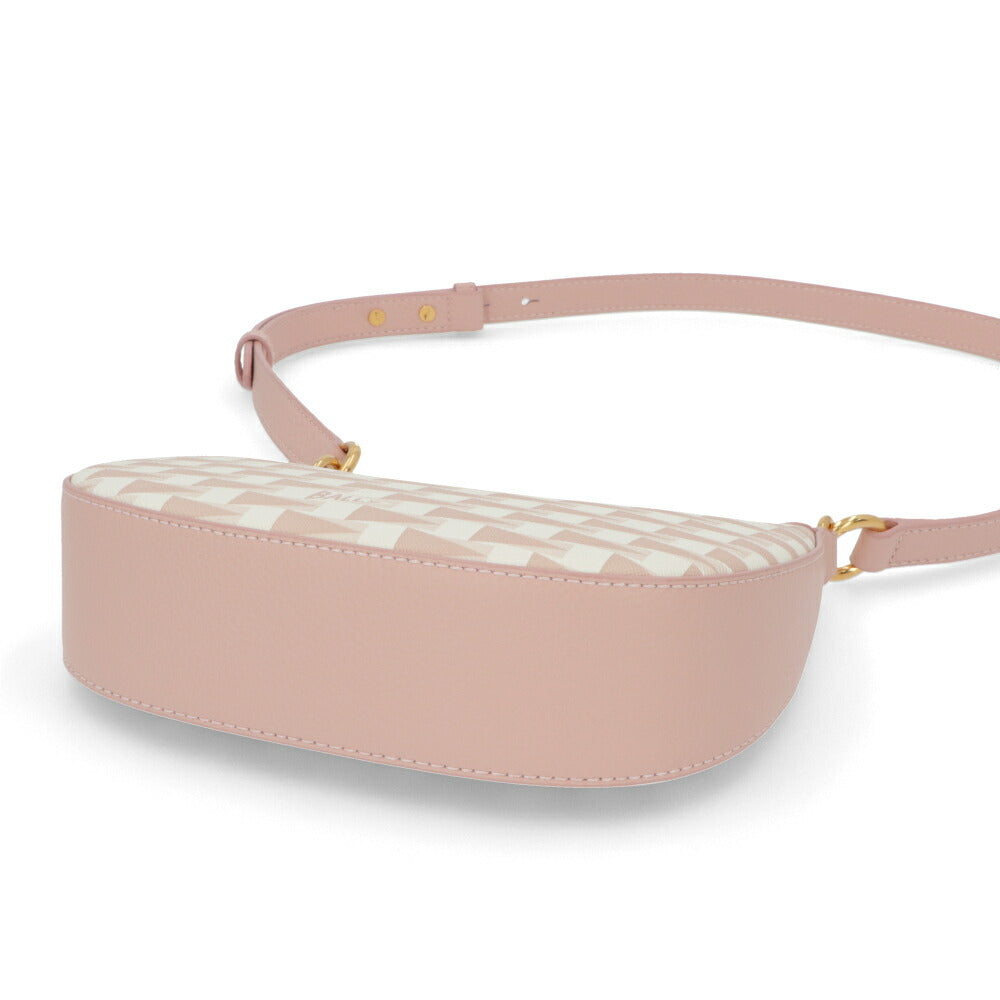 BALLY ショルダーバッグ ELLIPSE レザー ペナントモチーフ