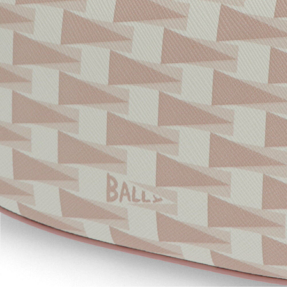 BALLY ショルダーバッグ ELLIPSE レザー ペナントモチーフ