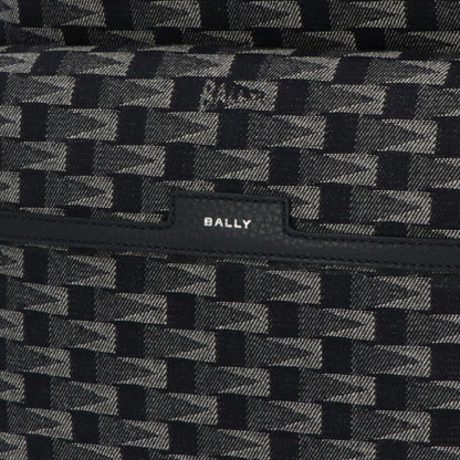 バリー BALLY バッグ リュック・デイパック ユニセックス 761346608266 ネイビー デニム レザー メンズ レディース ロゴ ペナントモチーフ ロゴ シルバー金具 BORD TREKK