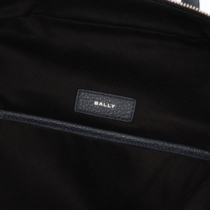 バリー BALLY バッグ リュック・デイパック ユニセックス 761346608266 ネイビー デニム レザー メンズ レディース ロゴ ペナントモチーフ ロゴ シルバー金具 BORD TREKK