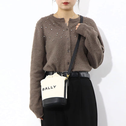 BALLY ショルダーバッグ BAR MINI 8 HOURS 巾着バッグ