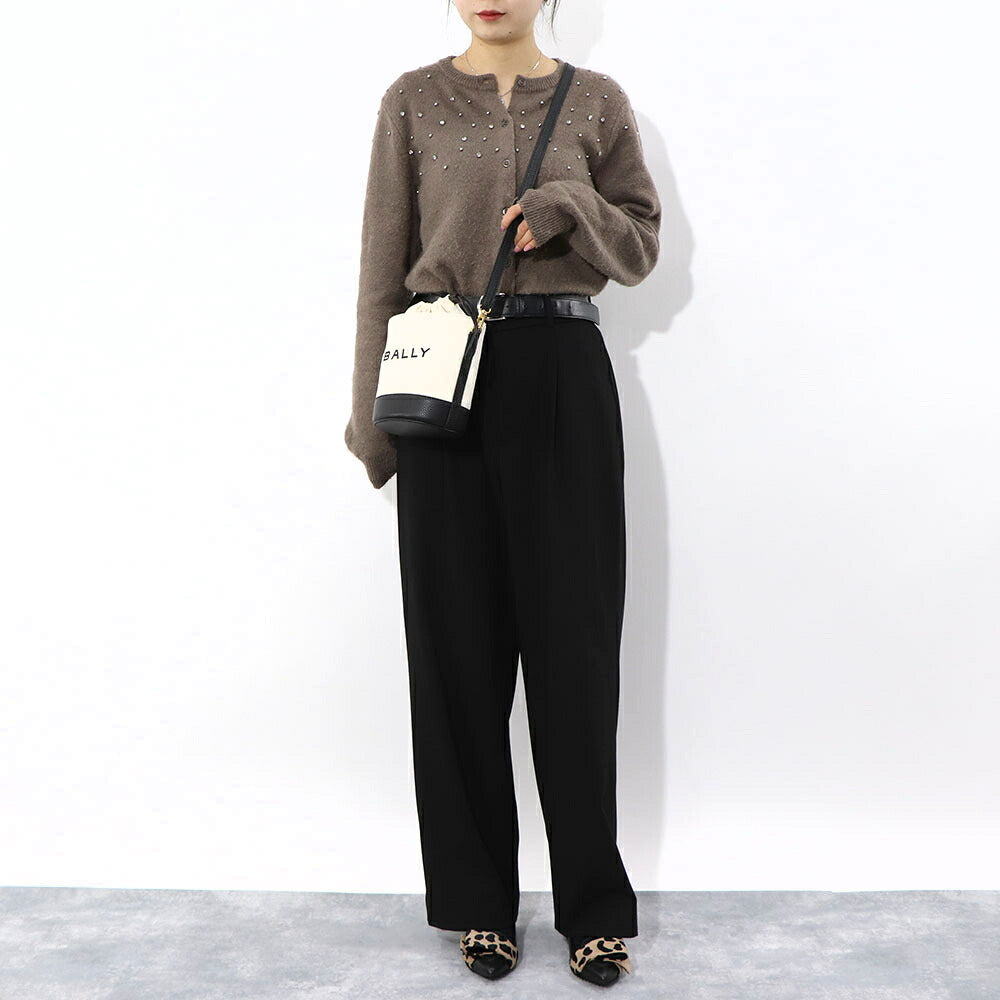 BALLY ショルダーバッグ BAR MINI 8 HOURS 巾着バッグ