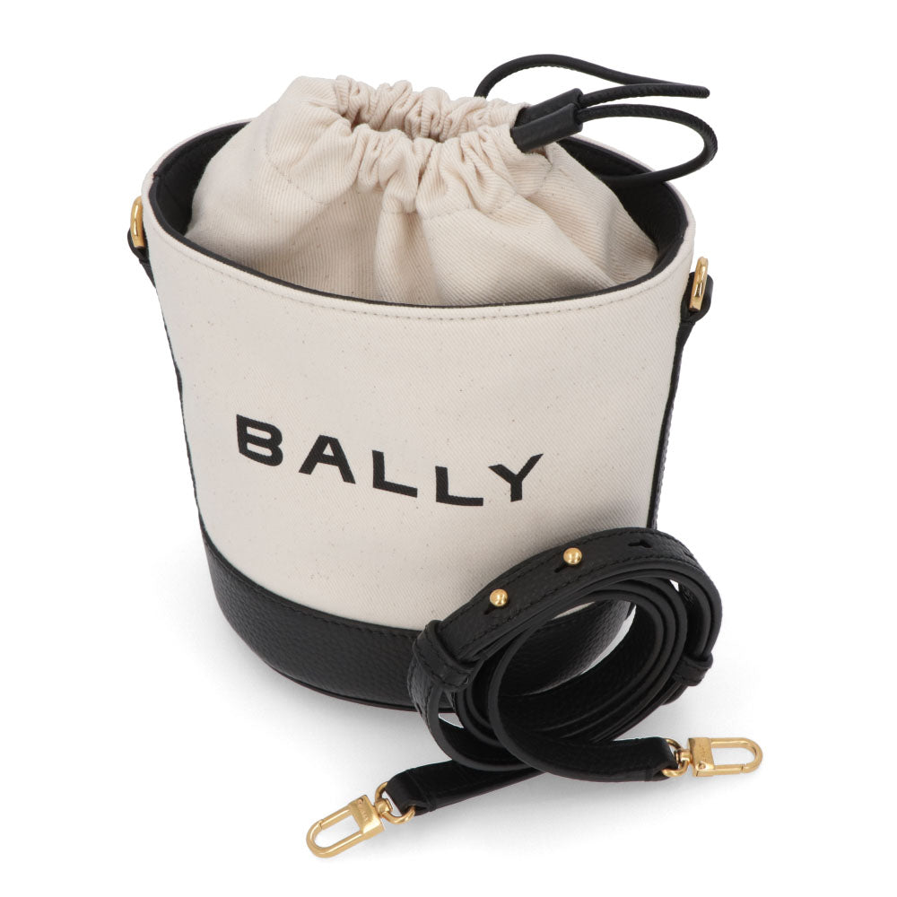 BALLY ショルダーバッグ BAR MINI 8 HOURS 巾着バッグ