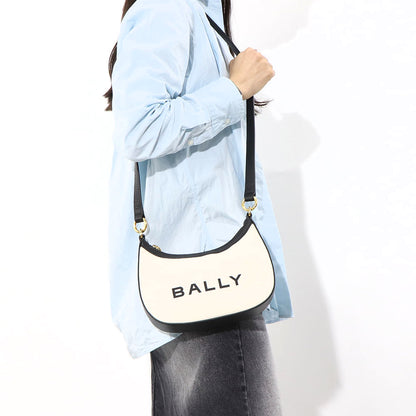BALLY ショルダーバッグ BAR ELLIPSE ロゴ