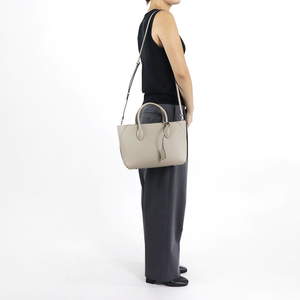 ボナベンチュラ ショルダーバッグ グレージュ レディース