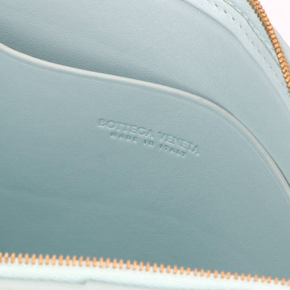 ボッテガ ヴェネタ BOTTEGA VENETA バッグ クラッチ ユニセックス CASSETTE カセット ライトブルー ラムスキン メンズ レディース マキシイントレチャート セカンドバッグ フラットポーチ  652931 VCQC1