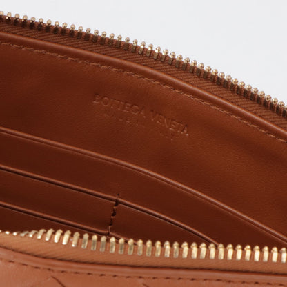 ボッテガ ヴェネタ BOTTEGA VENETA バッグ クラッチ ユニセックス ブラウン レザー メンズ レディース イントレチャート セカンドバッグ フラットポーチ 749922 VCPP3