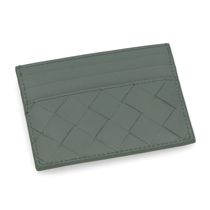 ボッテガ ヴェネタ BOTTEGA VENETA 雑貨 カードケース ユニセックス グリーン ライトグリーン ピンク ブラック ラムスキン イントレチャート 定期入れ パスケース ロゴ シンプル メンズ レディース 742325 VCPP3