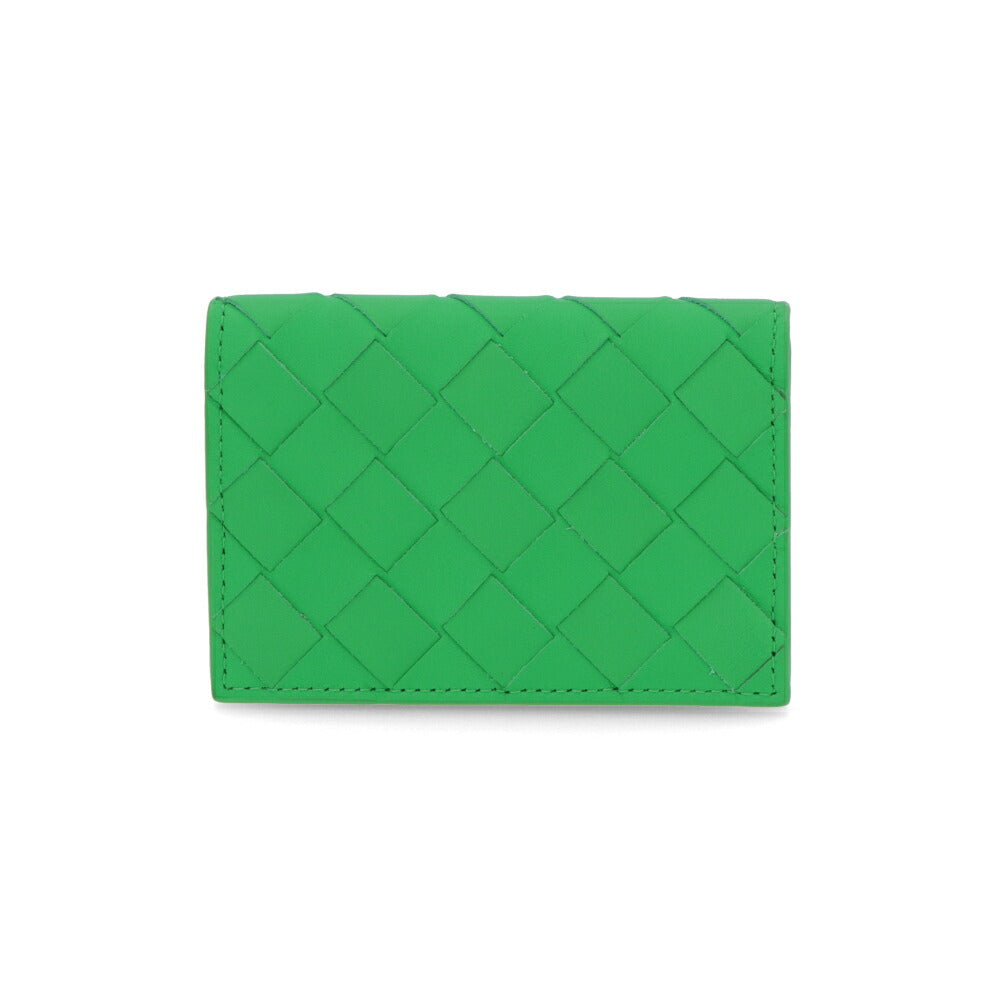 BOTTEGA VENETA 財布 グリーン カーフスキン マキシイントレチャート カセット 605720 VCPQ3