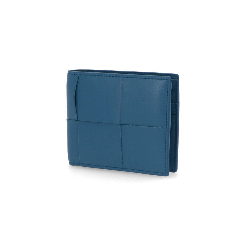 BOTTEGA VENETA 財布 カーキ カーフスキン マキシイントレチャート カセット 743004 VBWD2