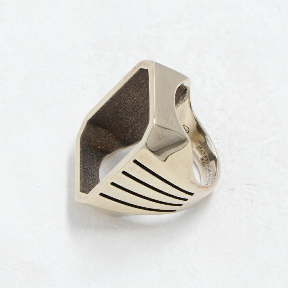 BOTTEGA VENETA リング anello argento oro giallo