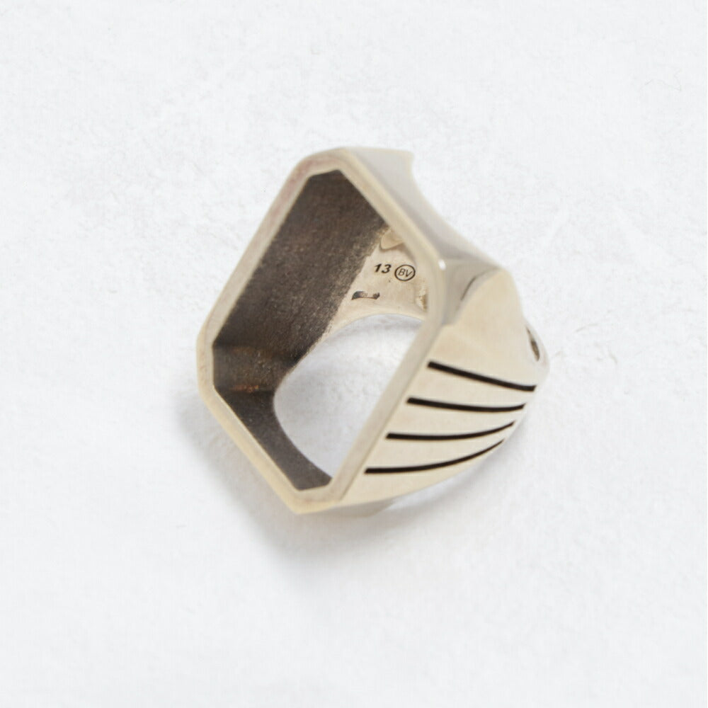 BOTTEGA VENETA リング anello argento oro giallo