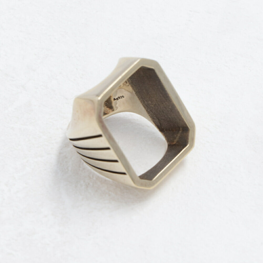 BOTTEGA VENETA リング anello argento oro giallo