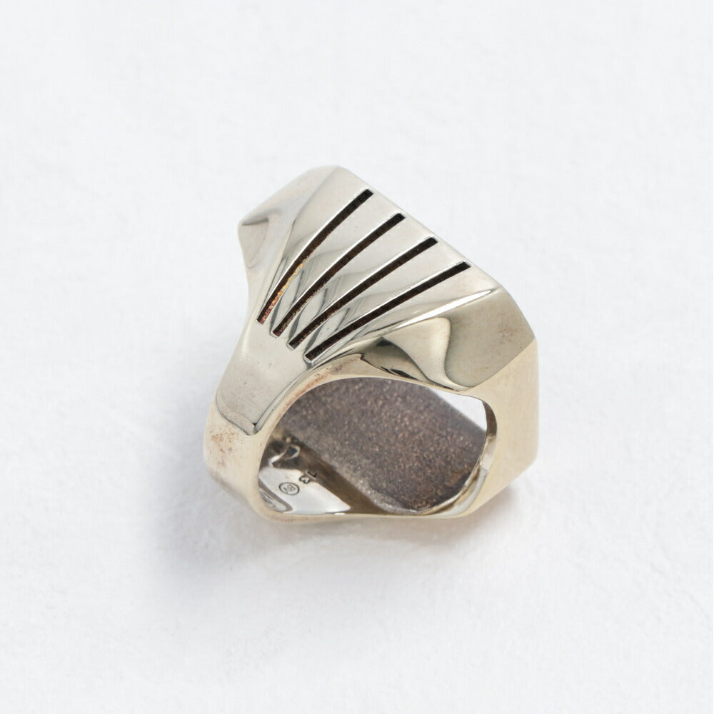 BOTTEGA VENETA リング anello argento oro giallo