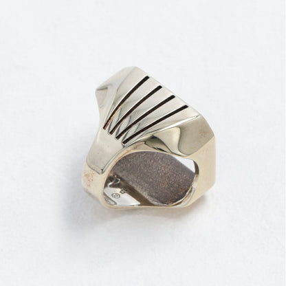 BOTTEGA VENETA リング anello argento oro giallo