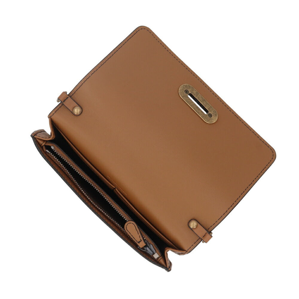 ボッテガ ヴェネタ チェーンショルダーバッグ ブラウン系