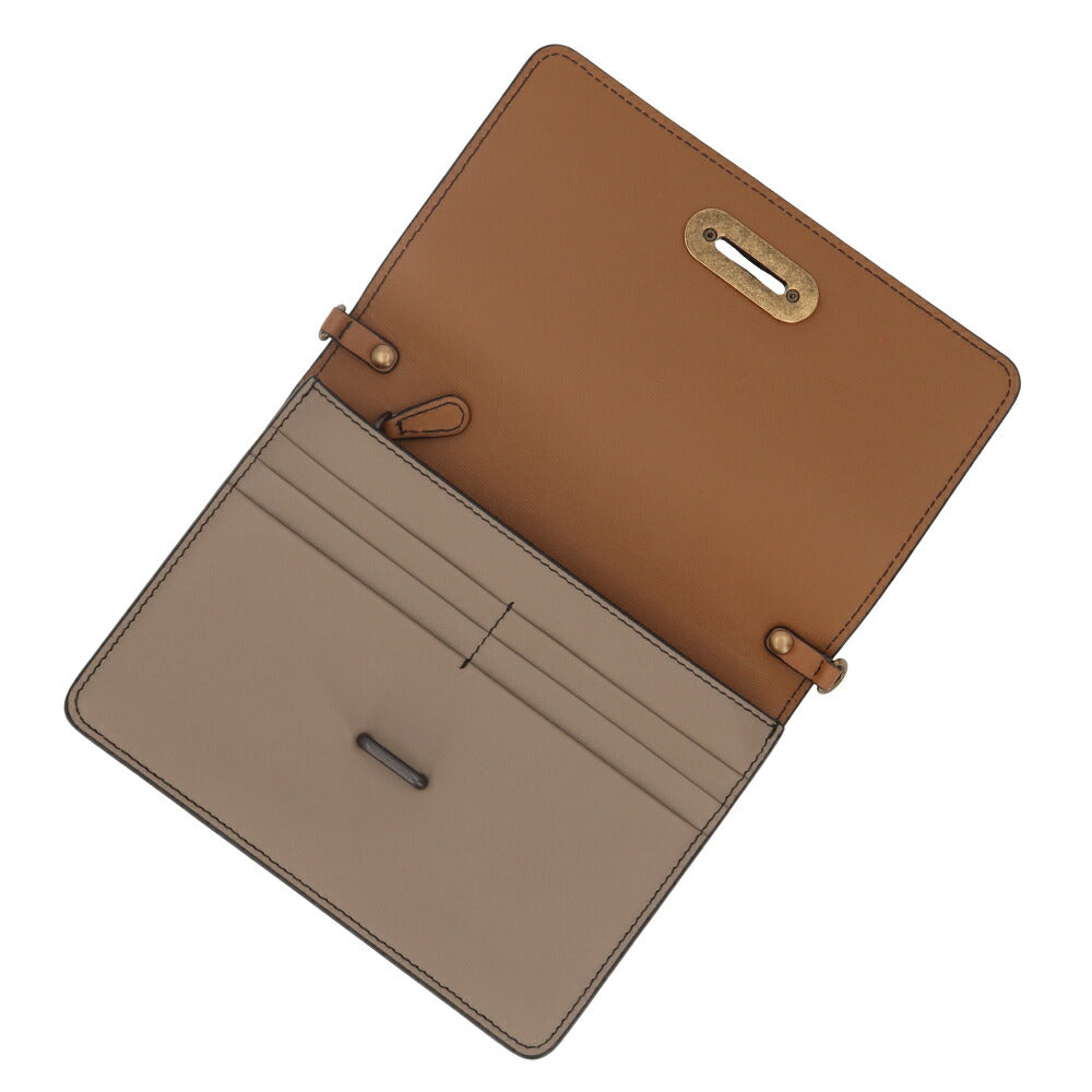 ボッテガ ヴェネタ チェーンショルダーバッグ ブラウン系