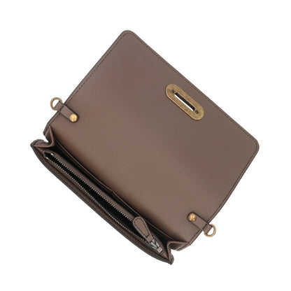 ボッテガ ヴェネタ チェーンショルダーバッグ ベージュ系