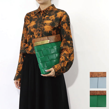 BOTTEGA VENETA BVスナップ クラッチバッグ