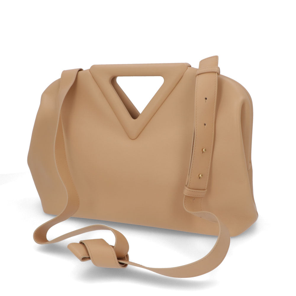 Bottega Veneta ブラウンレザーショルダーバッグ ボッテガヴェネタ BOTTEGA VENETA ショルダーバッグ レザー