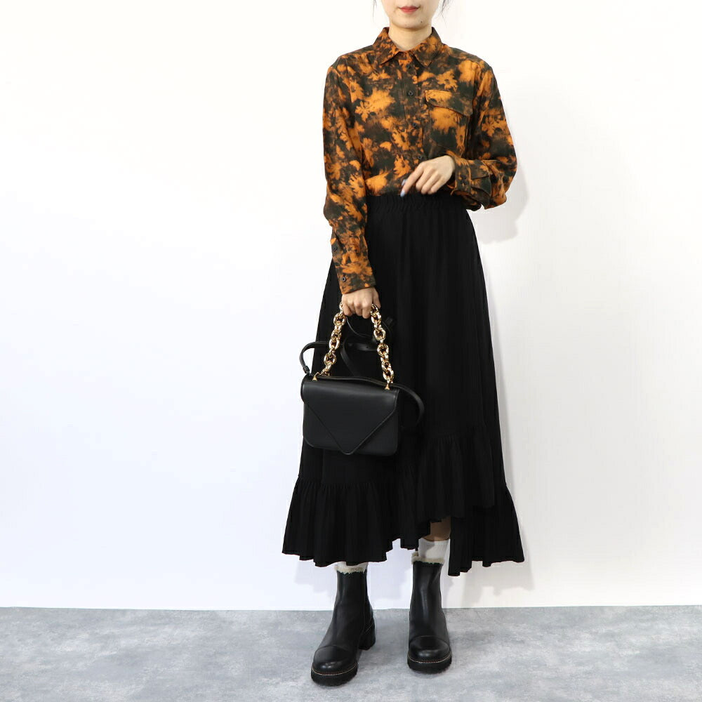 ボッテガ ヴェネタ BOTTEGA VENETA バッグ ショルダーバッグ レディース マウント ブラウン ブラック レザー 2Way クラッチ ハンドバッグ チェーンショルダー 667399V12J0