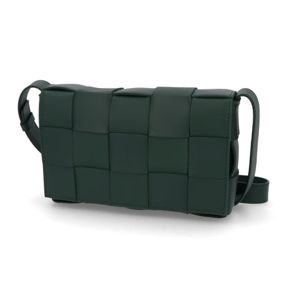 ボッテガ ヴェネタ BOTTEGA VENETA バッグ ショルダーバッグ レディース CASSETTE NAPPA ブラウン ベージュ ラムレザー クロスボディバッグ ボックス型 クラッチバッグ ショルダーバッグ 578004 VMAY1