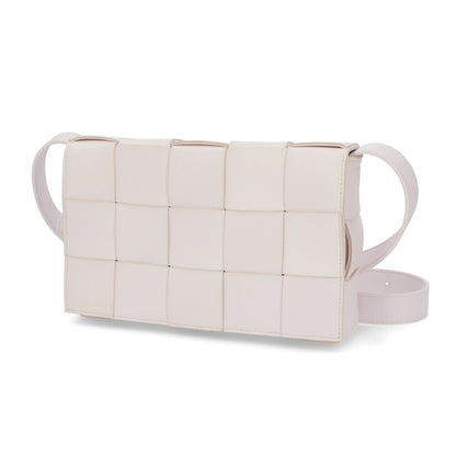 ボッテガ ヴェネタ BOTTEGA VENETA バッグ ショルダーバッグ レディース CASSETTE NAPPA パープル ホワイト サーモンピンク ラムレザー  クロスボディバッグ ボックス型 クラッチバッグ ショルダーバッグ 578004 VMAY1