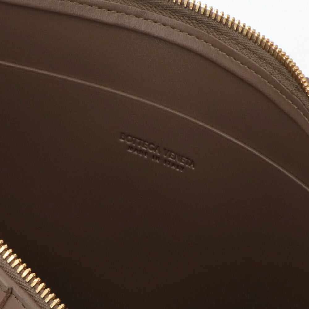 BOTTEGA VENETA クラッチバッグ ブラウン マキシイントレチャート 651409 VCQC1