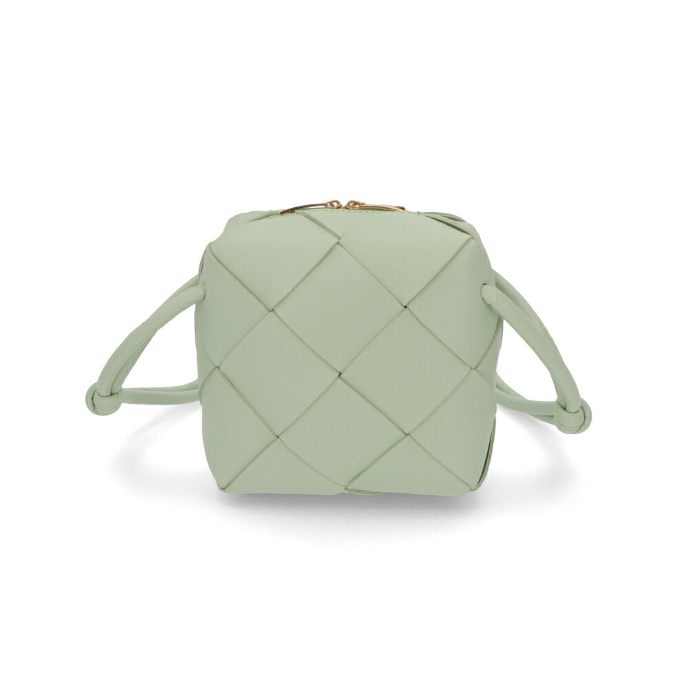 BOTTEGA VENETA ショルダーバッグ ライトグリーン グレージュ ピンク ライトピンク ブラウン ブラック マキシイントレチャート 701915 VCQC2
