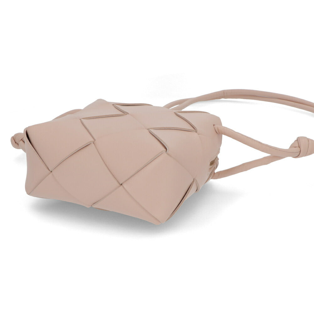 BOTTEGA VENETA ショルダーバッグ ライトグリーン グレージュ ピンク ライトピンク ブラウン ブラック マキシイントレチャート 701915 VCQC2