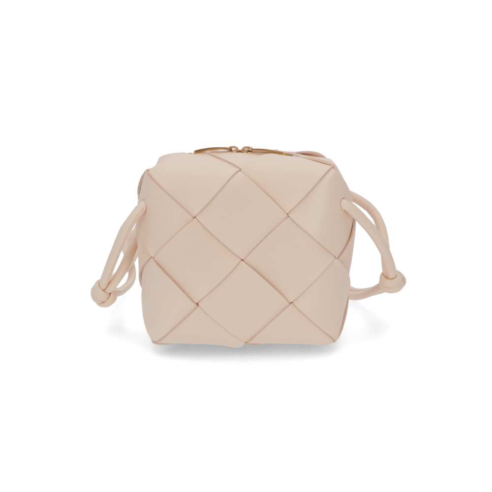 BOTTEGA VENETA ショルダーバッグ ライトグリーン グレージュ ピンク ライトピンク ブラウン ブラック マキシイントレチャート 701915 VCQC2