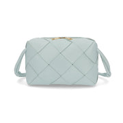 BOTTEGA VENETA ショルダーバッグ ライトブルー マキシイントレチャート 709417 VCQC2