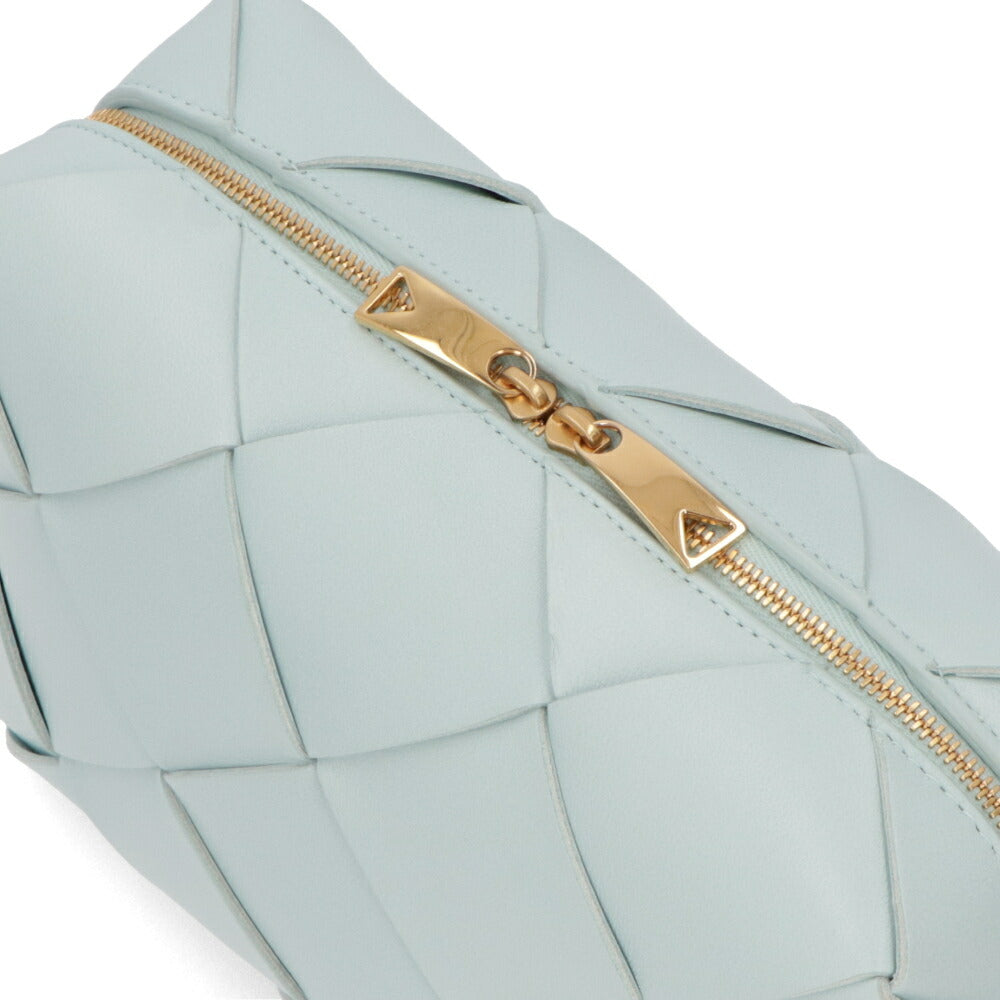 BOTTEGA VENETA ショルダーバッグ ライトブルー マキシイントレチャート 709417 VCQC2