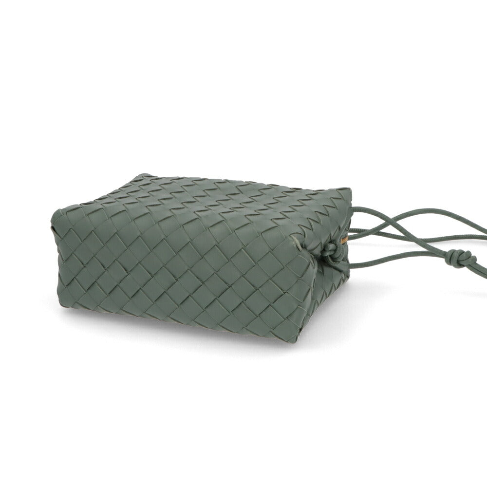 BOTTEGA VENETA ショルダーバッグ ダークグリーン マキシイントレ