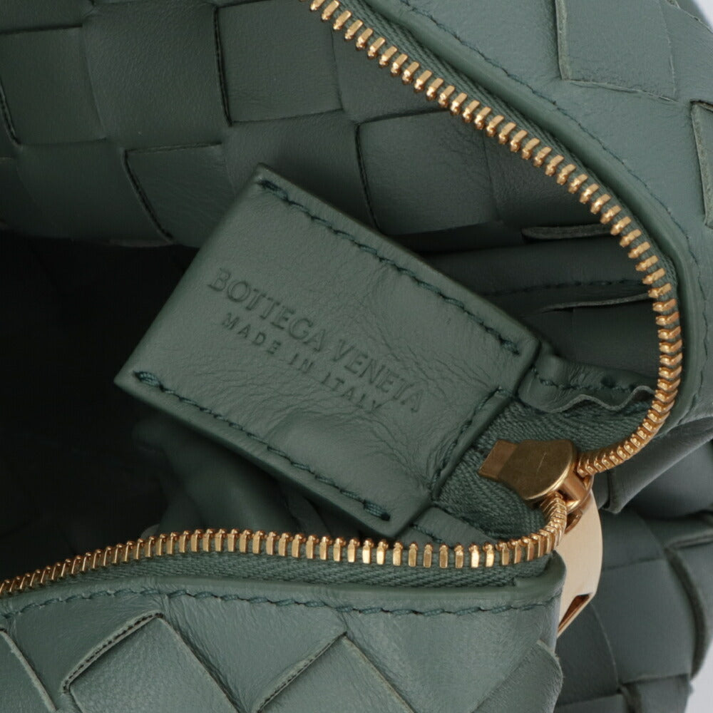 BOTTEGA VENETA ショルダーバッグ ダークグリーン マキシイントレチャート カセット 723548 V1G11