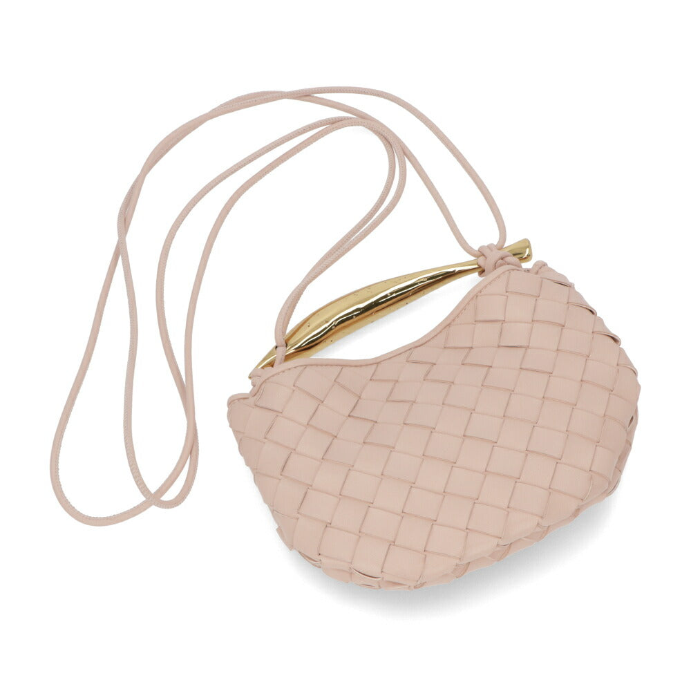 BOTTEGA VENETA ショルダーバッグ ライトピンク マキシイントレチャート カセット 744267 VCPP1