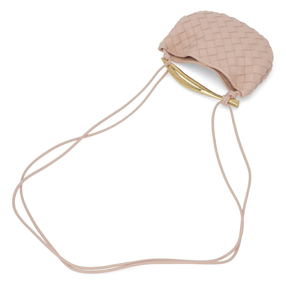 BOTTEGA VENETA ショルダーバッグ ライトピンク マキシイントレチャート カセット 744267 VCPP1