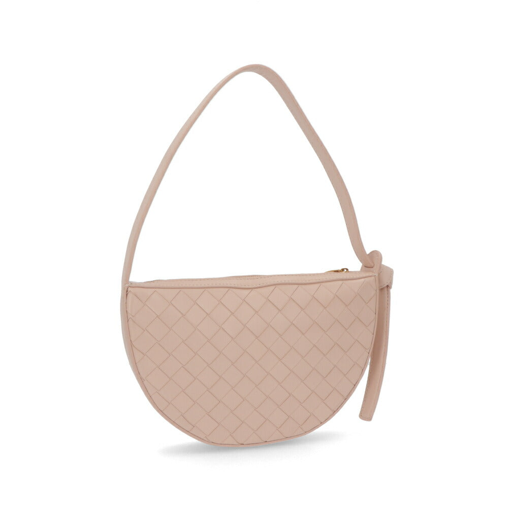 BOTTEGA VENETA ショルダーバッグ ダークグリーン グリーン ライトピンク マキシイントレチャート カセット 763747 VCPP3
