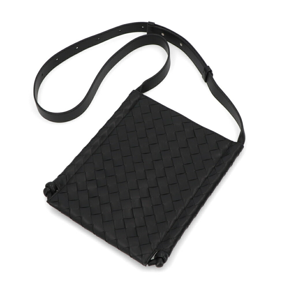 BOTTEGA VENETA ショルダーバッグ ブラック マキシイントレチャート カセット 776504 V2HL1