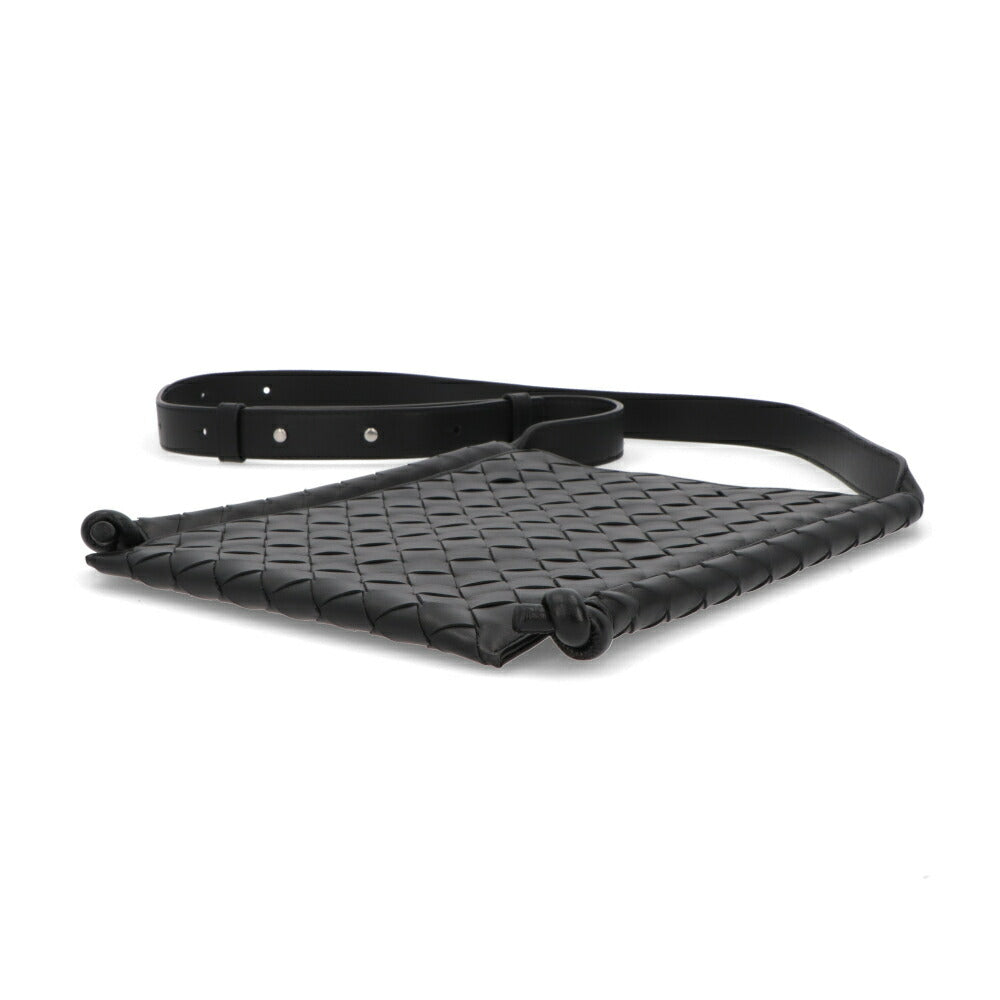 BOTTEGA VENETA ショルダーバッグ ブラック マキシイントレチャート カセット 776504 V2HL1