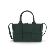 BOTTEGA VENETA ハンドバッグ グリーン マキシイントレチャート 709337 VMAY3