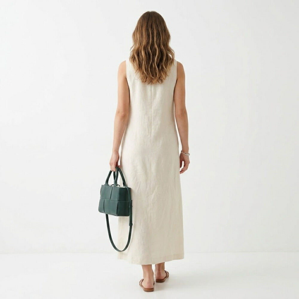 BOTTEGA VENETA ハンドバッグ グリーン マキシイントレチャート 709337 VMAY3