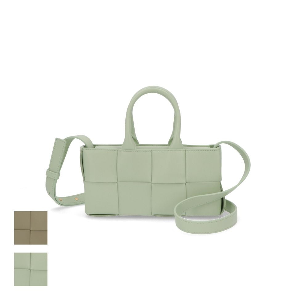 BOTTEGA VENETA ハンドバッグ グレー ライトグリーン ミントグリーン カーキ ダークグリーン ピンク マキシイントレチャート 776778 VCQC2