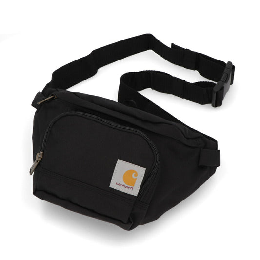 カーハート Carhartt バッグ ボディバッグ・ウエストポーチ ユニセックス ブラック ポリエステル ロゴ ヒップパック ウエストバッグ シンプル 高機能 CB0401