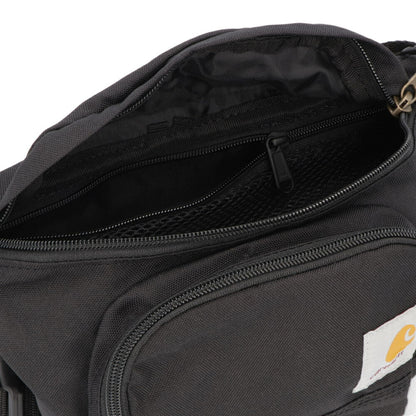 カーハート Carhartt バッグ ボディバッグ・ウエストポーチ ユニセックス ブラック ポリエステル ロゴ ヒップパック ウエストバッグ シンプル 高機能 CB0401