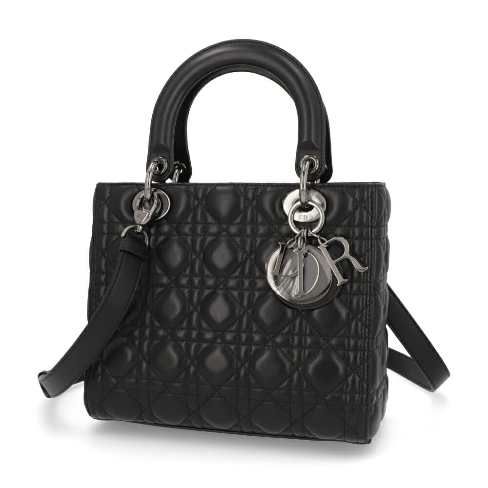 DIOR ハンドバッグ Lady Dior ミディアム