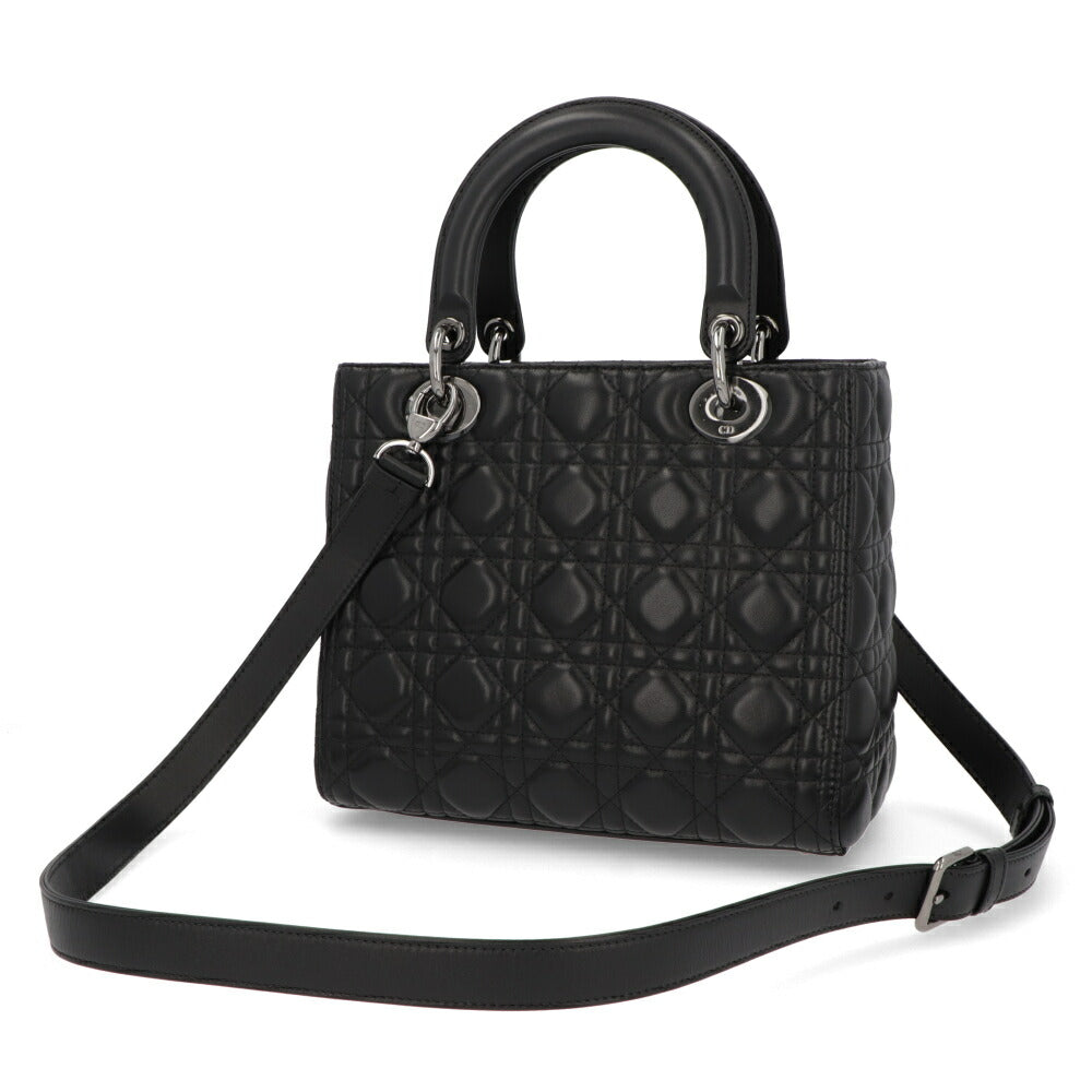 DIOR ハンドバッグ Lady Dior ミディアム