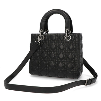 DIOR ハンドバッグ Lady Dior ミディアム
