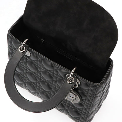 DIOR ハンドバッグ Lady Dior ミディアム
